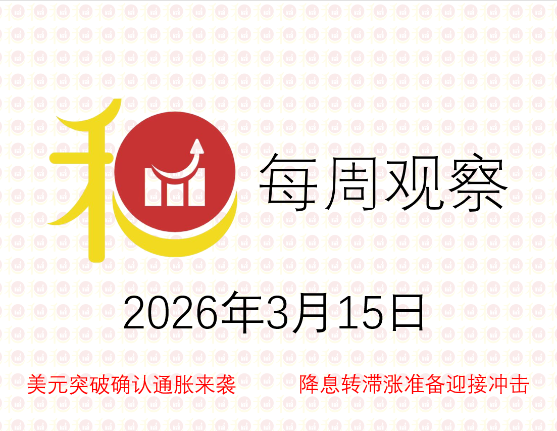 每周观察20260315